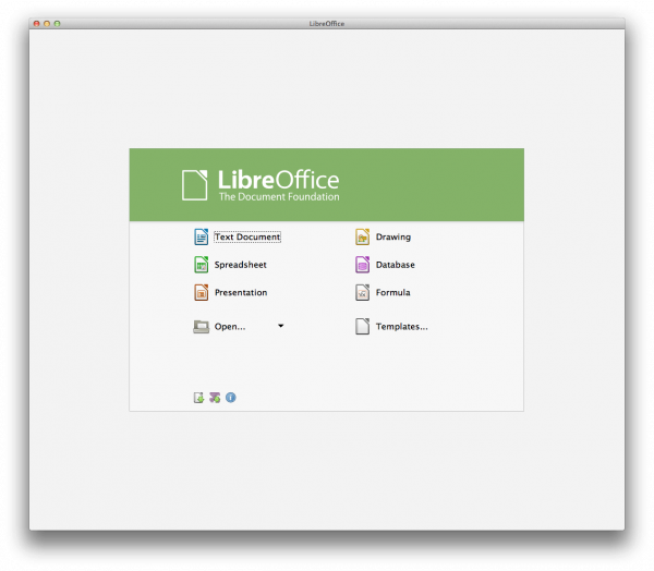 latest libreoffice for mac os x 10.6.8