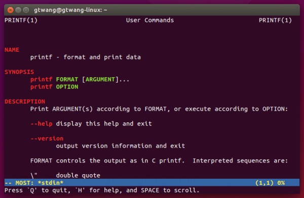 Execute format. Execute format