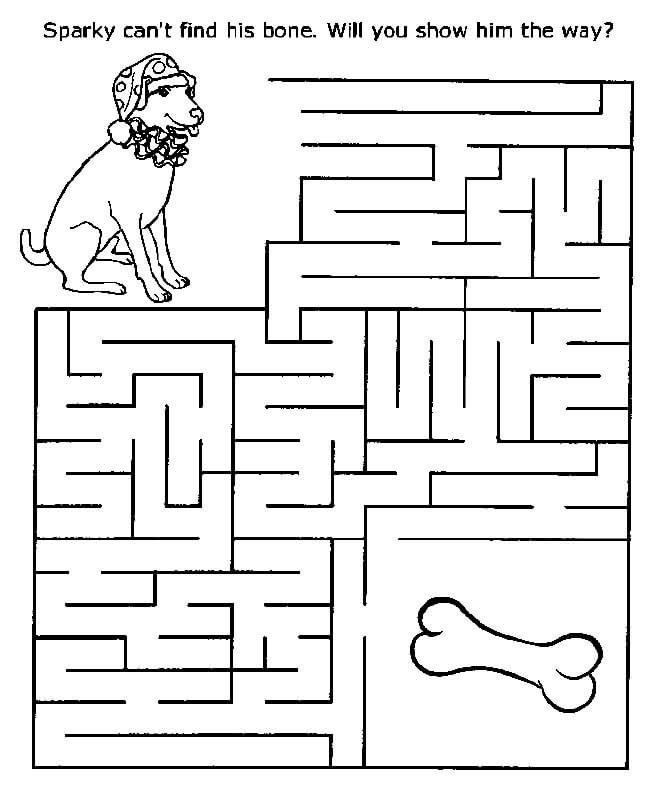 maze-dog-find-bone