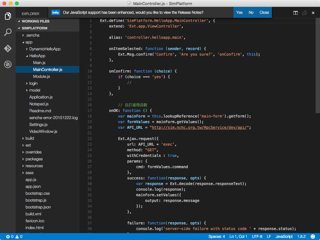 coding in c on visual studio for mac