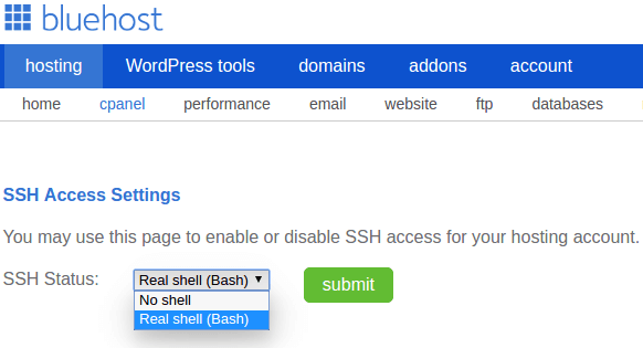 bluehost-shared-hosting-ssh-login-setup-tutorial-4