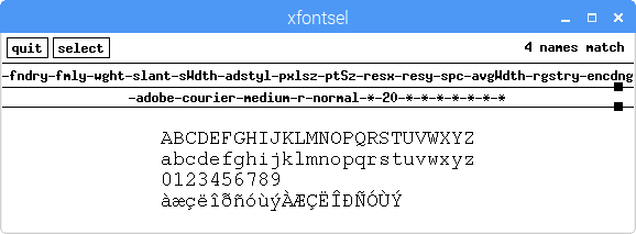 linux-change-xterm-font-family-and-size-xfontsel-20161126-1