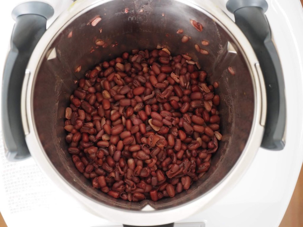 瀝乾的紅豆