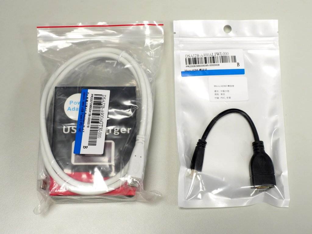 USB Type C 變壓器、Micro HDMI 轉接器