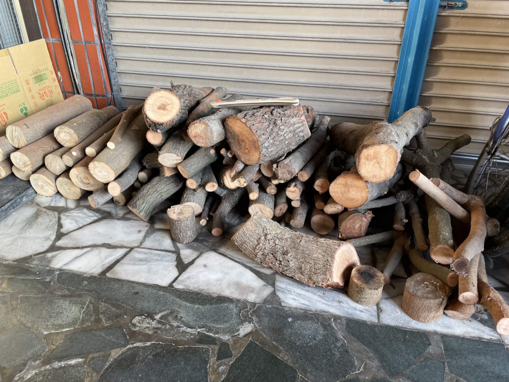 其他木材修剪枝幹