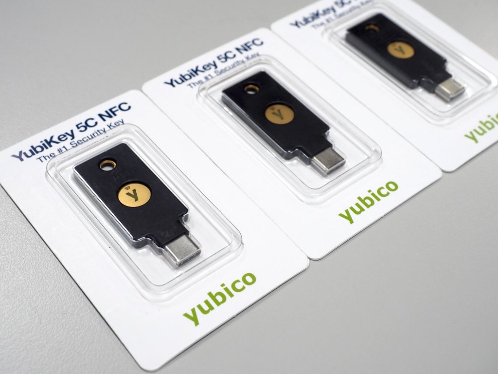 YubiKey 5C NFC 實體金鑰
